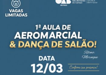 1ª AULA DE AEROMARCIAL & DANÇA DE SALÃO!
