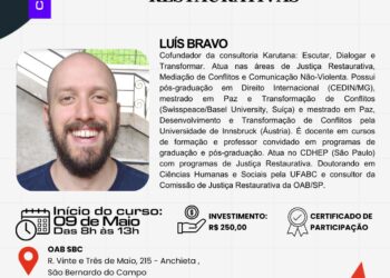 INTRODUÇÃO À JUSTIÇA RESTAURATIVA ADVOCACIA E PRÁTICAS RESTAURATIVAS