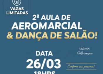 2ª AULA DE AEROMARCIAL & DANÇA DE SALÃO!