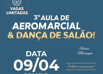 3° AULA DE AEROMARCIAL & DANÇA DE SALÃO!
