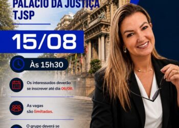 VISITA MONITORADA AO PALÁCIO DA JUSTIÇA TJSP