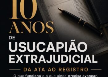 10 ANOS DE USUCAPIÃO EXTRAJUDICIAL