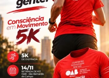 🏃‍♀️🏃‍♂️ CORRIDA OAB – SÃO BERNARDO DO CAMPO 2026 ⚖️ Consciência em Movimento 5K 💪